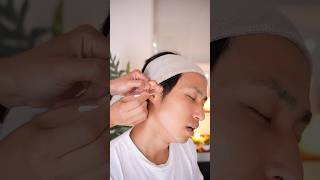 Ticklish ear massage #asmr #relaxing
