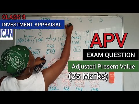 Exam Question: APV - Adjusted Present Value (ICAN SFM)