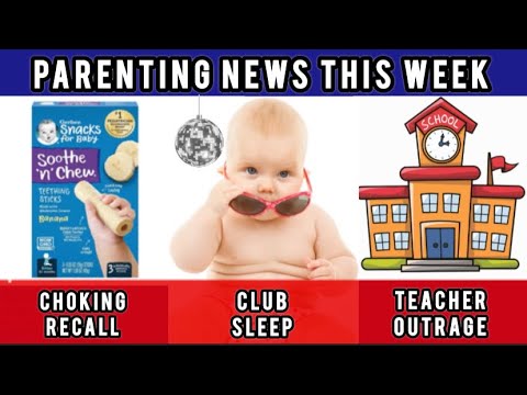 Club Sleep?! Parents Are Turning Bedtime Into a Party + Gerber Recall & Kindergarten Advice
