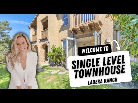 Ladera Ranch Single Story Townhouse