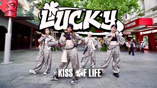 [DANCE IN PUBLIC|ONE TAKE] KISS OF LIFE (키스 오브 라이프) 'LUCKY' DANCE COVER |DREAMY DREAM DANCE | AU