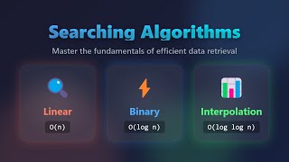Searching Algorithms Explained: Linear, Binary & Interpolation Search for Beginners