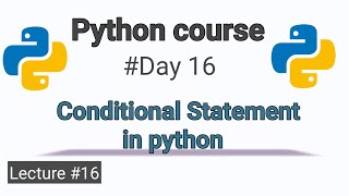 Python Conditional Statements Tutorial in Urdu / Hindi | if, else, elif Explained for Beginners