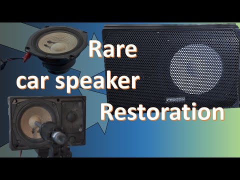 Car Speakers to Home Speakers | Proton 285 DIY build Part1
