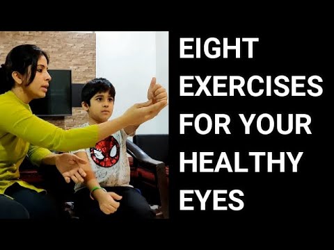 EYE YOGA | EXERCISES FOR HEALTHY EYES | KIDS YOGA | CORRECT EYE SIGHT