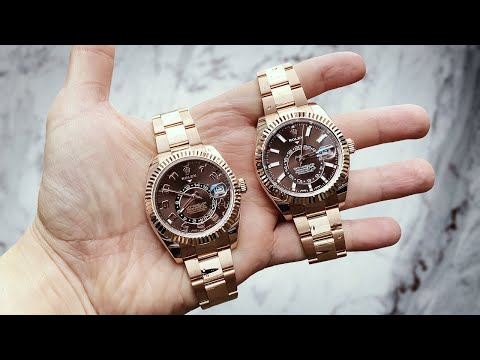 Rolex Sky-Dweller Rose Gold Chocolate Dial Review
