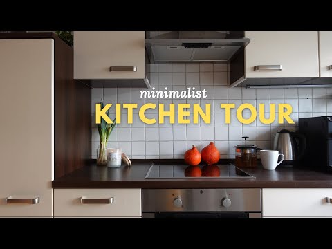 Minimalist Kitchen Tour: Sustainable tips, organization & essentials 🌿