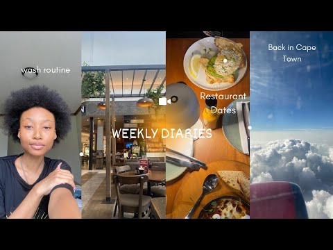 Weekly Diaries | wash routine, 3rd year UCT registration, packing, Cape Town & more :)