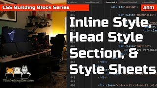 CSS Style Properties : Inline Styles, Head Styles, and Style Sheets - CSS Building Blocks Series