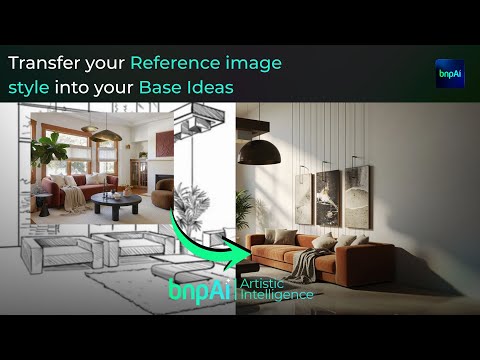 Create Stunning Renders from Reference Images Using AI | #aivisualization #bnpai