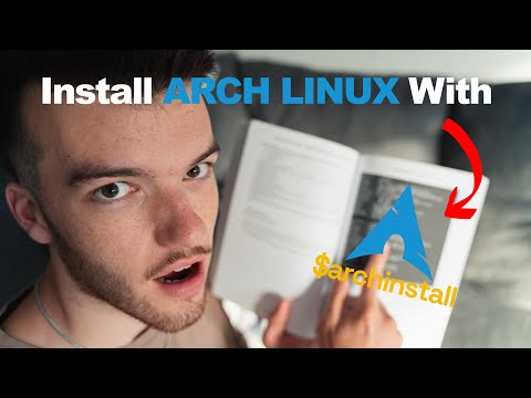 How to Install Arch Linux (automatically) in 2024 with archinstall!
