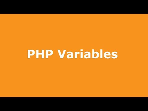 PHP Variables