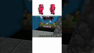 Joined Squid Game in Minecraft😎🔥#minecraft #minecraftshorts #shorts #gaming