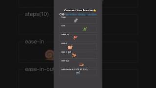 Master CSS Timing-function in 60second☔⚡ ||#css #javascript #html #vscode #ytstudio