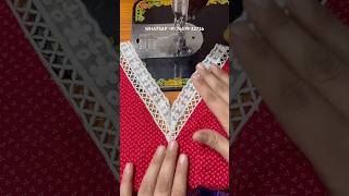 2 Minute Neck Design Hack with Organza & GPO Lace