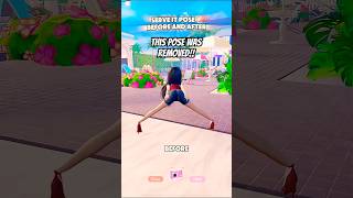 🚨SERVE IT POSE REPLACED!! 😱❤️ #dti #dresstoimpress #halloween #update #roblox #news #shorts #trend