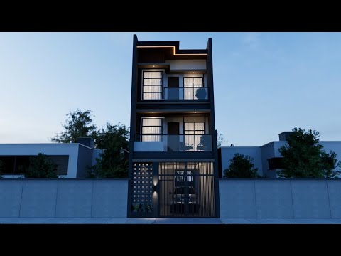 Compact Minimalist House Design | Enscape