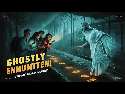 "भूतिया रेलवे स्टेशन 🧟: The Ghostly Encounter!"