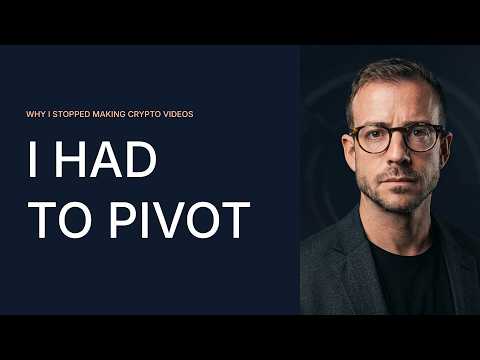 Why I Stopped Making Crypto Videos