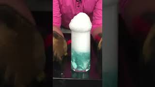 Dry Ice Science Experiment "Vapor Bubbles" #shorts