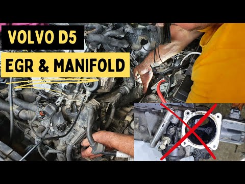 Volvo 2.4 Diesel EGR & Intake Manifold Removal/Cleaning (D3, D4, D5)