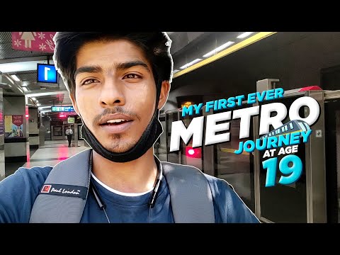 My First Ever Metro Journey at Age 19 | Vlog 3