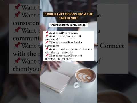 5 Brilliant Lessons From the Book "Influence"