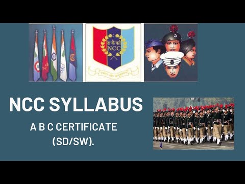 NCC SYLLABUS @GitaSri