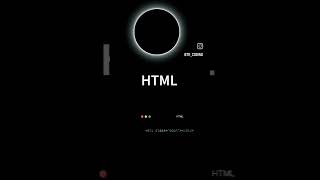 HTML and CSS project  #viral #coding #html  #shorts #programming #shortsvideo #ezsnippet