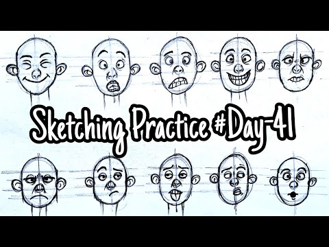 #characterSketching#sketching Practice#Day-41#ceedpreperation##dailysketch#nid#ceed#sketching#daily