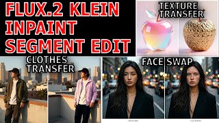 Comfyui Tutorial : Flux 2 Klein Segment Inpaint Edit #comfyui #flux2klein #comfyuitutorial