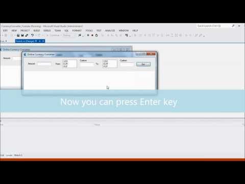 C# in Visual Studio: Currency Converter Tutorial [Windows Form App]