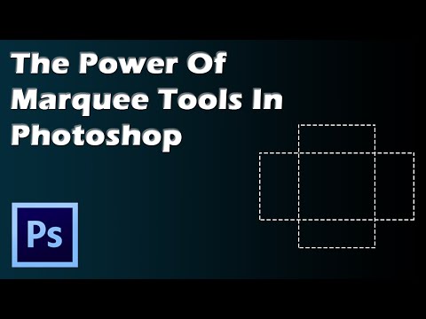 THE POWER OF MARQUEE TOOLS IN PHOTOSHOP
