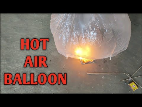 How To Make Hot Air: Balloon At Home - Easy | Sky Lantern....🤩🤩🤩🤩