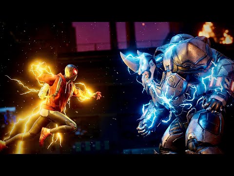 Spider-Man's BIGGEST Challenge Yet! Rhino Boss Fight Part 2 | Spider Man: Miles Morales Gameplay 4K