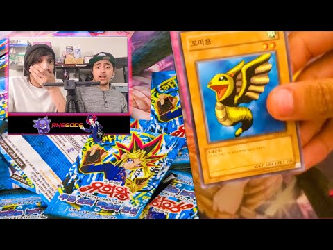 Yu-Gi-Oh! Legend of Blue Eyes White Dragon Booster Box Opening! BUT... it's in Korean (40 packs!?)