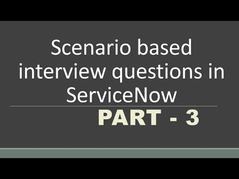 #3 Scenario based Interview questions in #servicenow | #GlideAggregate API | Part -3