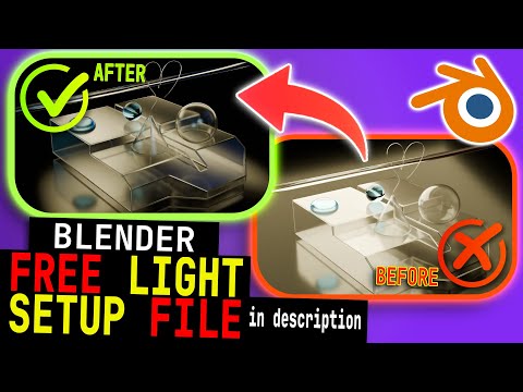 This FREE Light Setup Will Change Your Blender Renders Forever!