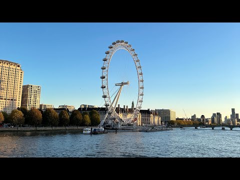 London Eye | London City Overview | 4K
