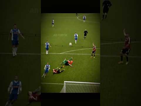 How is this possible😁 The ball refuses to go in💀 #futbol #football #goal #shorts