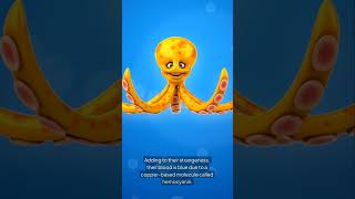 The Animal That Has 3 Hearts #octopusfacts  #weirdnature  #marinemysteries