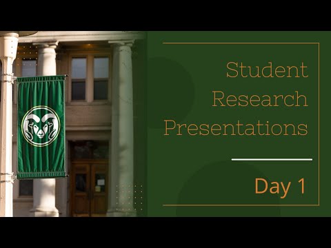 Systems Engineering Friday Talks | Student Research Presentations Day 1