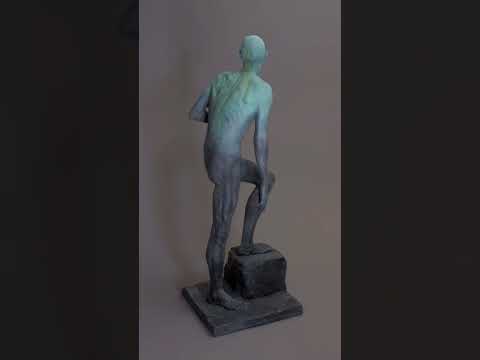 from the Sketch, Clay, Mold, Resin to the Digital piece. #3d #digitalart #sketch #clay #shorts