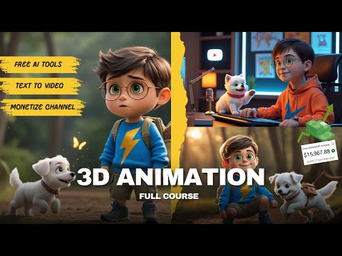 How to create 3D Animated stories with Free AI Tools - Complete Guide | Your Code School