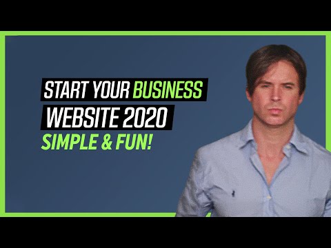How To Start A Website For Your Business 2020 | Simple & Fun!