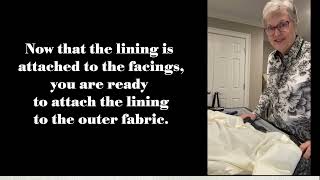 Jacket Lining Drafting and Bagging