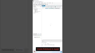 Create Database in SQL