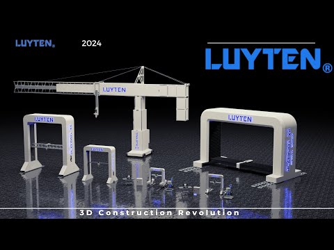 3D Printed homes : Range of 3D construction printers and best layer quality | LUYTEN Australia