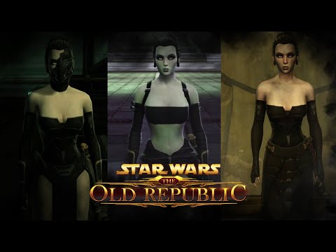 SWTOR Fashion: 12 Empowering Sexy Black Outfits/Armor Sets for Female Characters