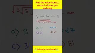 #mathskills #mathsmastery #mathtrick #mathconcept #mathexpert #mathshortcut #mathscompetitiveexam